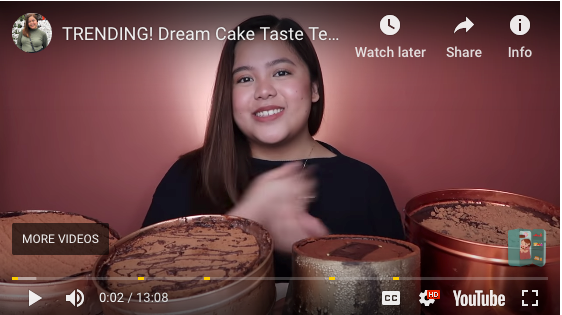 Dream Cake Taste Test PH | Merienda Time