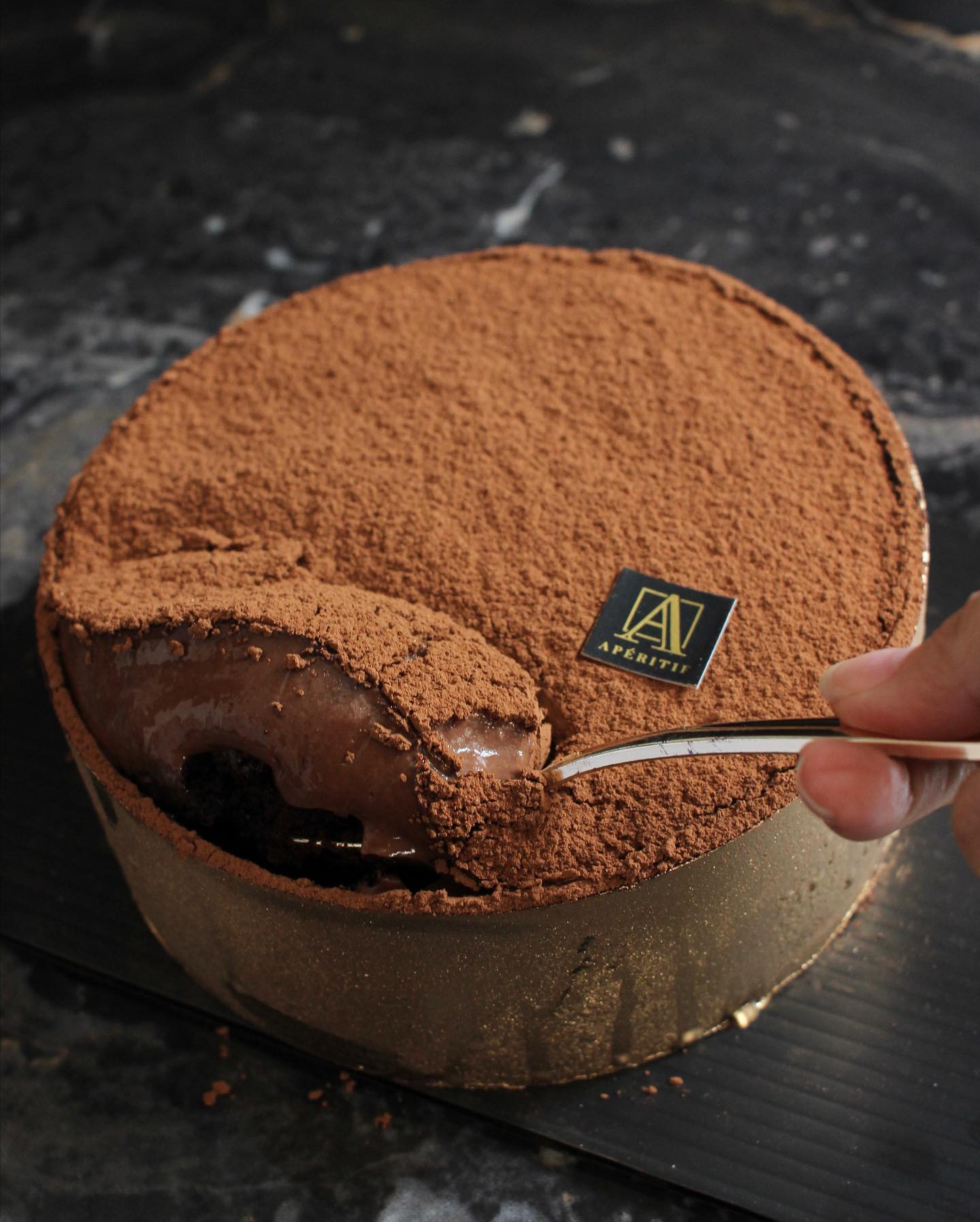 Chocolate Triple Fudge Cake