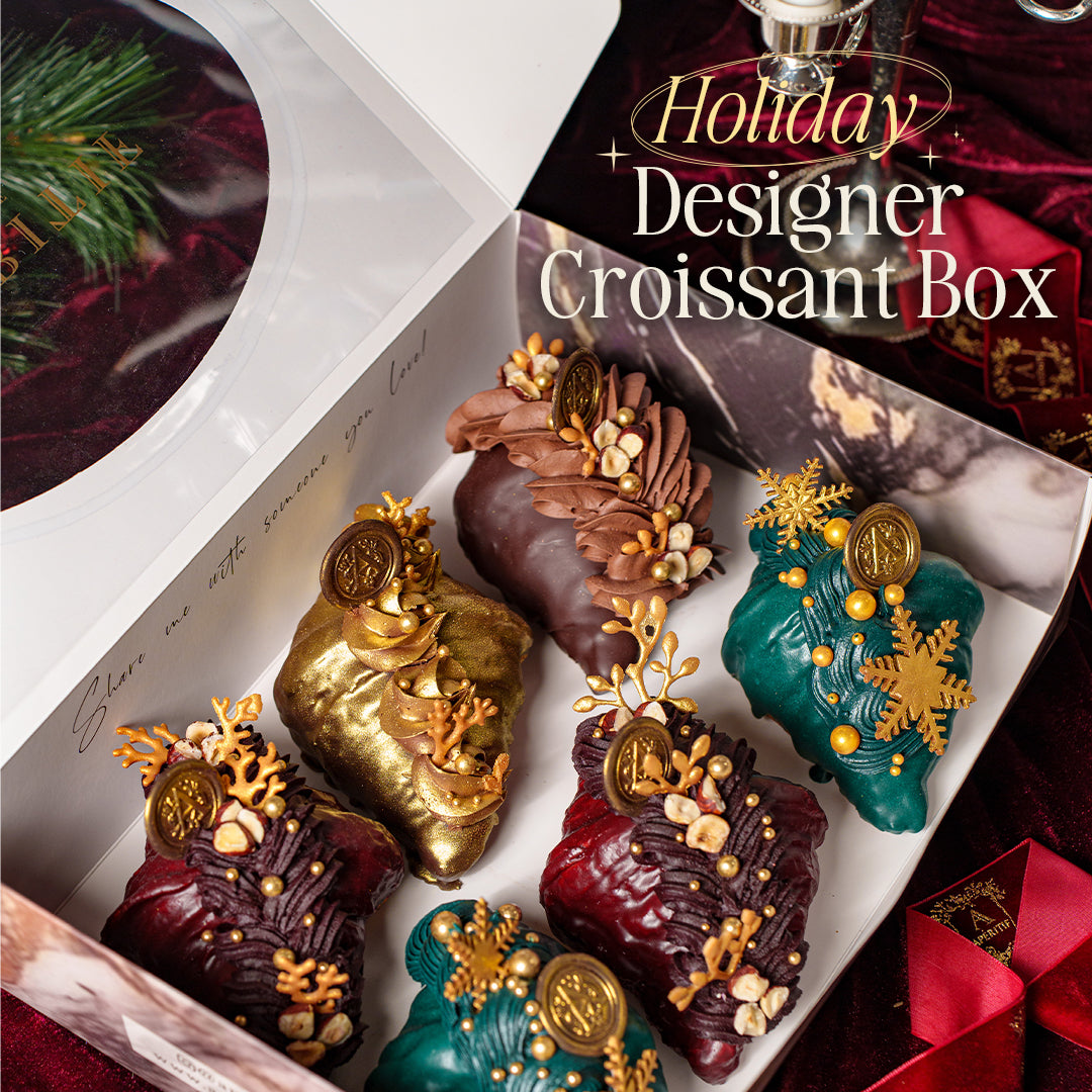 Holiday Croissant Box (Box of 4)
