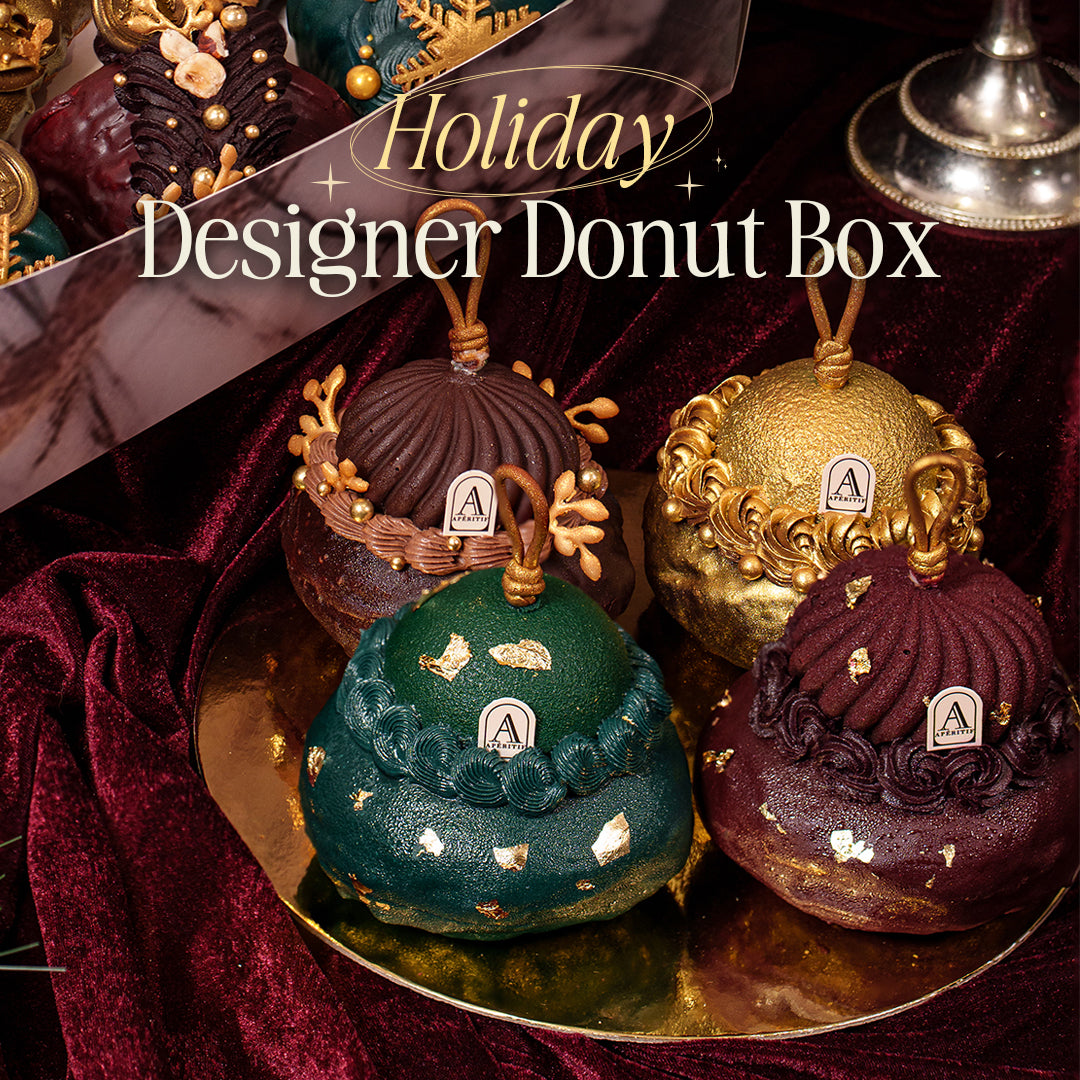Holiday Designer Donut Box (Box of 4)