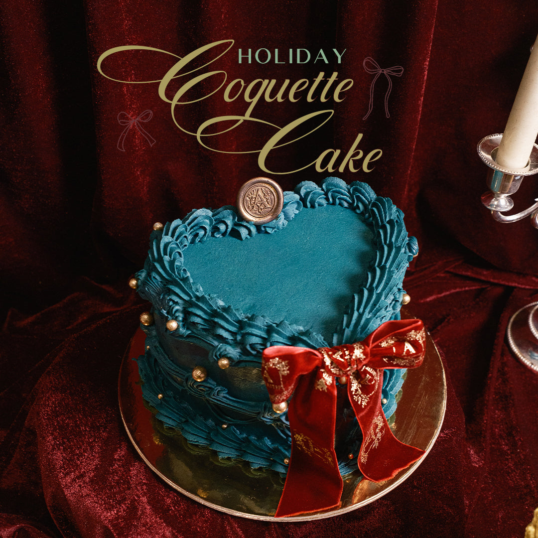 Holiday Coquette Cake