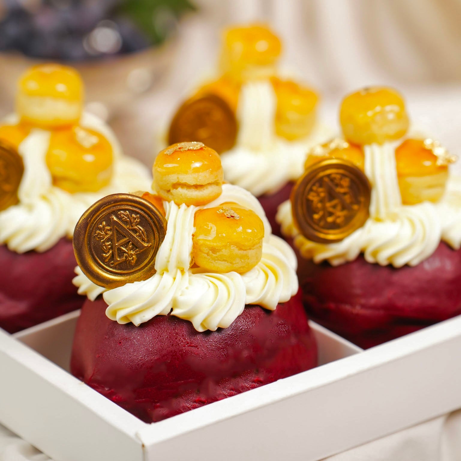 St. Honoré Hazelnut Donut (Box of 4)