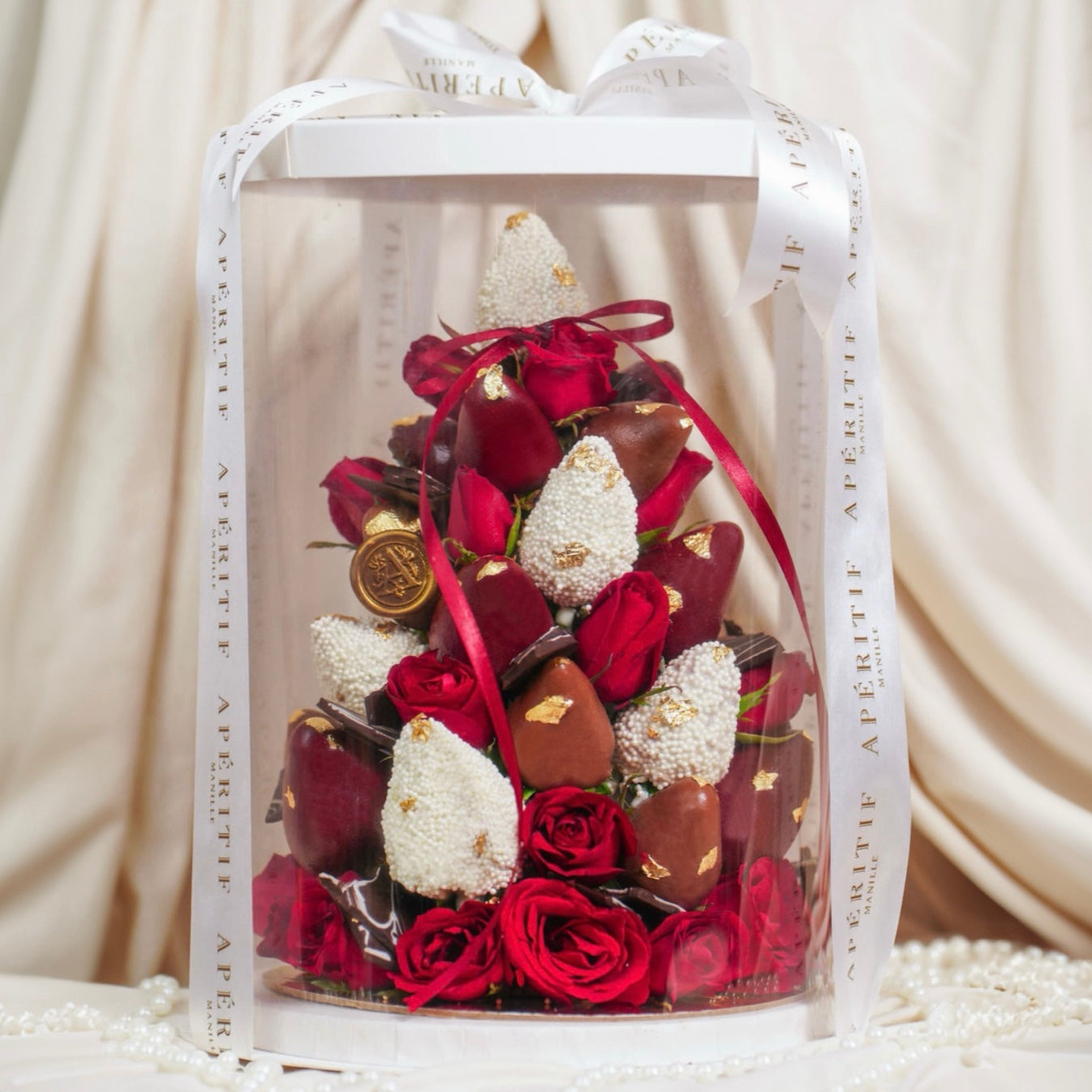 Strawberry Roses Tower